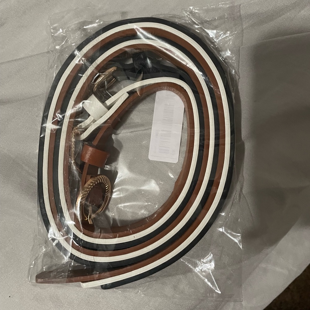 3 pack white, black, brown belts size 6-10